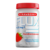 Flux Fluoritabletti Mansikka 300 tabl.