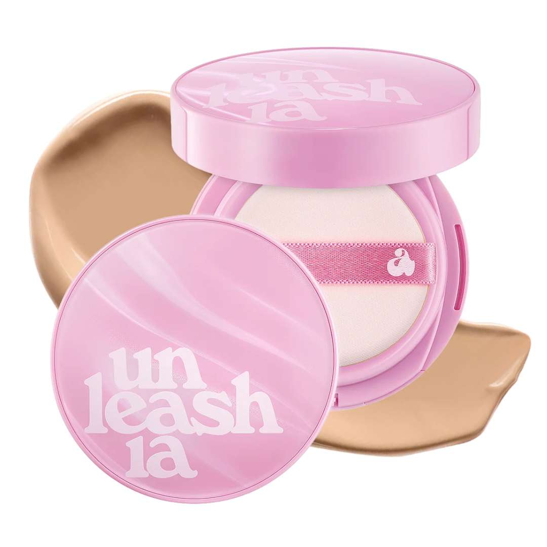 Unleashia Don't Touch Glass Pink Cushion SPF50+ PA++++ - Meikkivoide 25N Molten 15 g