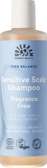 Urtekram Sensitive Scalp Shampoo Fragrance Free - Shampoo Hajusteeton 250 ml