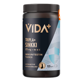 vida+ tripla+sinkki 25 mg 120 kaps