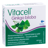 Vitacell Ginkgo Biloba 60 kaps.