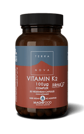 Terranova Vitamin K2 100 µg - K2-vitamiini 50 kaps.