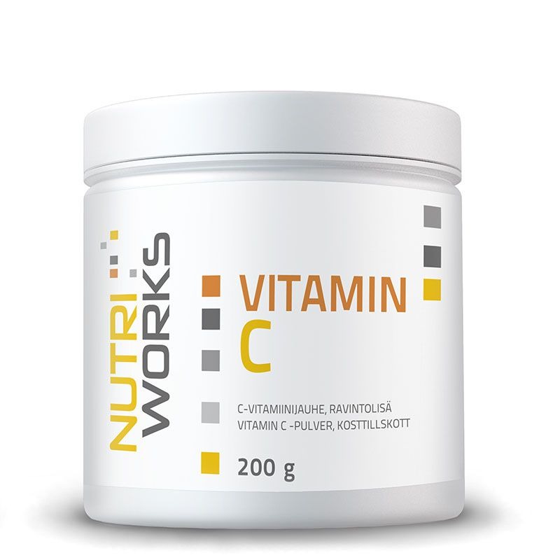 Nutri Works Vitamin C - C-vitamiinijauhe 200 g