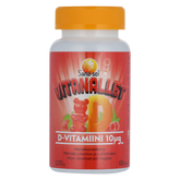 Sana-Sol Vitanallet D-vitamiini Mansikka/Vadelma 60 kpl