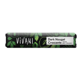 Vivani Dark Nougat Croccante - Luomu Nougat Tummasuklaapatukka 35 g