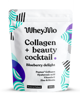 Whey'Mo Collagen + Beauty Cocktail Blueberry Delight - Kollageenijauhe mustikka 250g