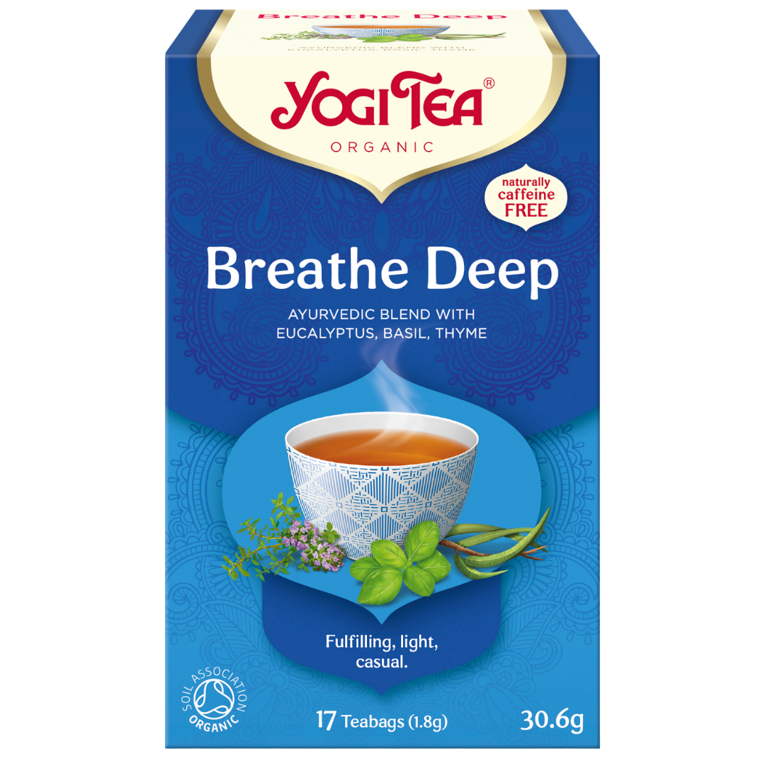 Yogi Tea Breathe Deep Teesekoitus 17 teepussia - Sinunapteekki.fi