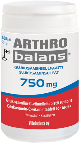 Arthrobalans 750 mg Glukosamiini 180 tabl.