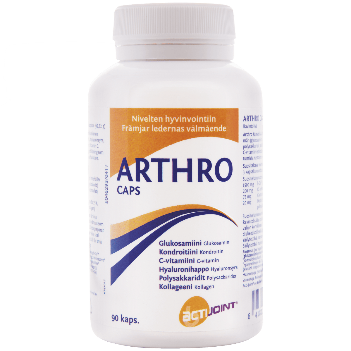 Arthro Caps - Nivelrustojen hyvinvointiin 90 kaps.