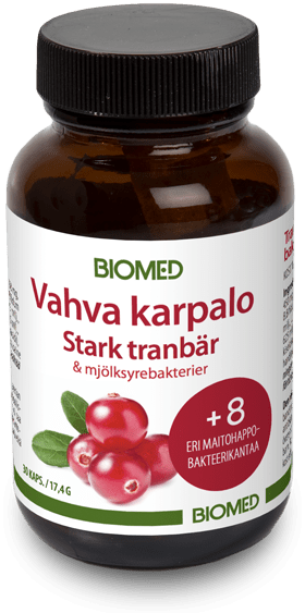 Biomed Vahva Karpalo - Maitohappobakteeri