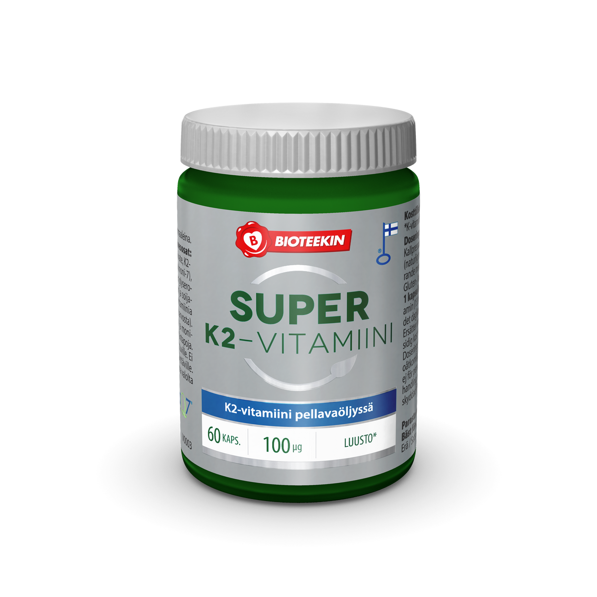 Bioteekin Super K2-vitamiini 60 kaps.