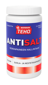 Bioteekin Teho Antisalt Kalium 160 tabl.