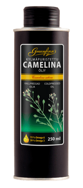 Greenfinn's Kylmäpuristettu Camelinaöljy 250 ml - Sinunapteekki.fi