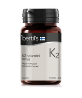 Bertil's K2-vitamiini 100 µg 60 tabl.
