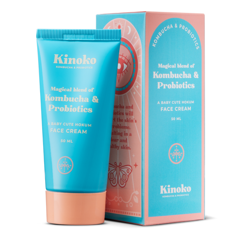 Kinoko Probiotic & Kombucha Face Cream - Kasvovoide 50 ml - Päiväys 11/2023