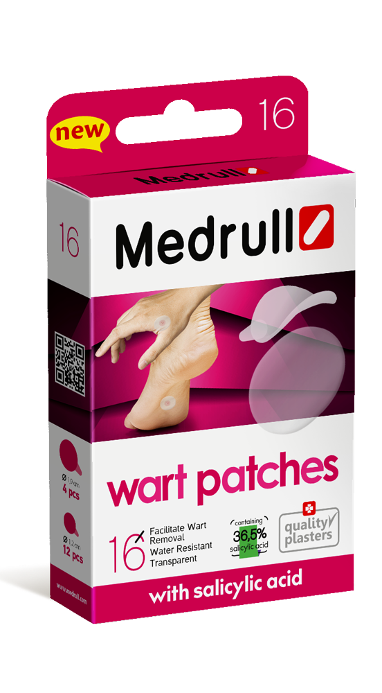 Medrull Wart Patches - Syylälaastari 16 kpl - erä