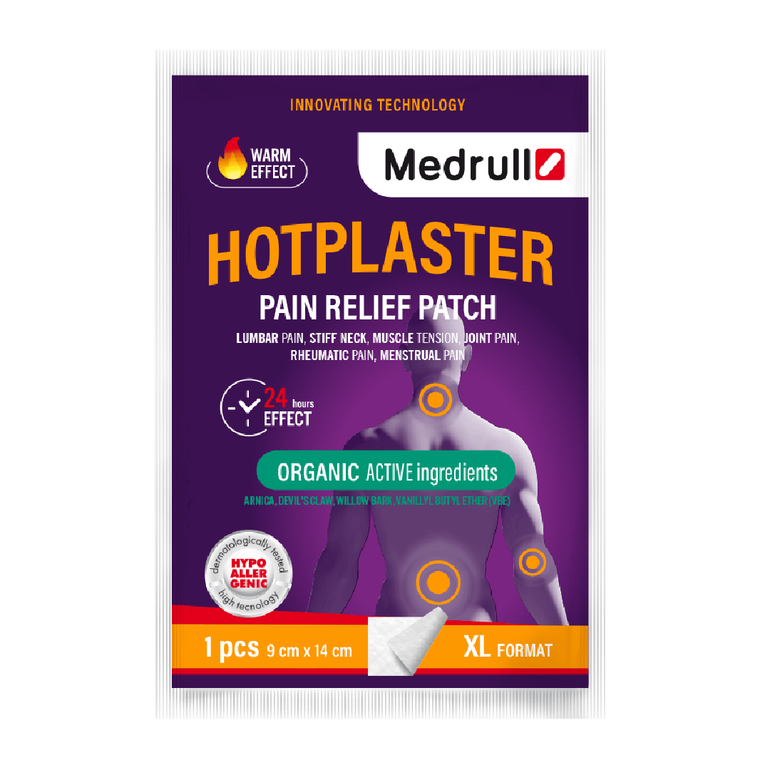 Medrull Hotplaster 9 cm x 14 cm - Lämpölaastari 1 kpl