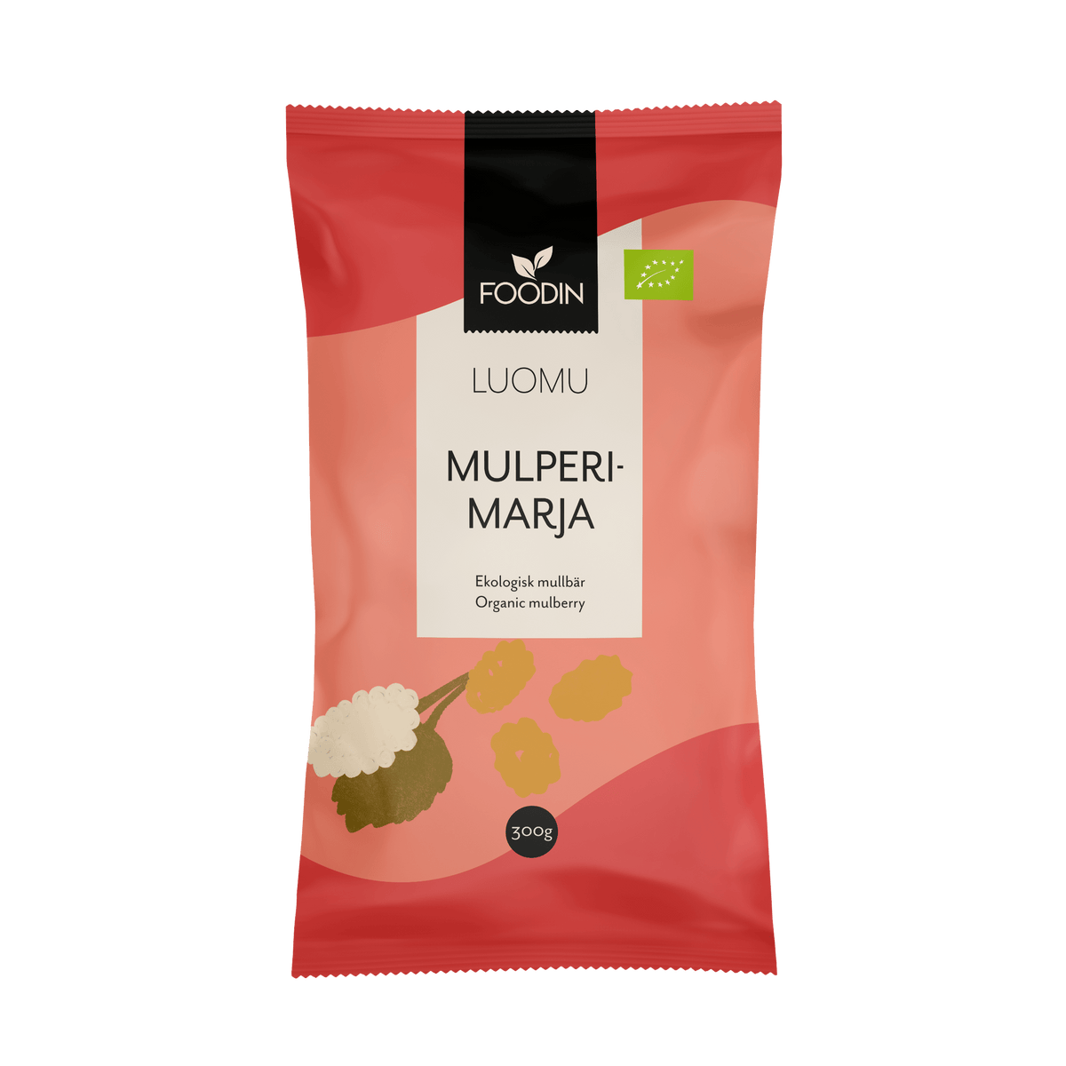 Foodin Luomu Mulperi-Marja 300 g