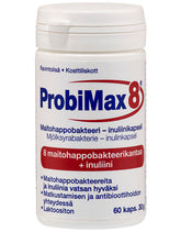 ProbiMax 8 - Maitohappobakteeri-inuliinikapseli 60 kaps. - poistuu