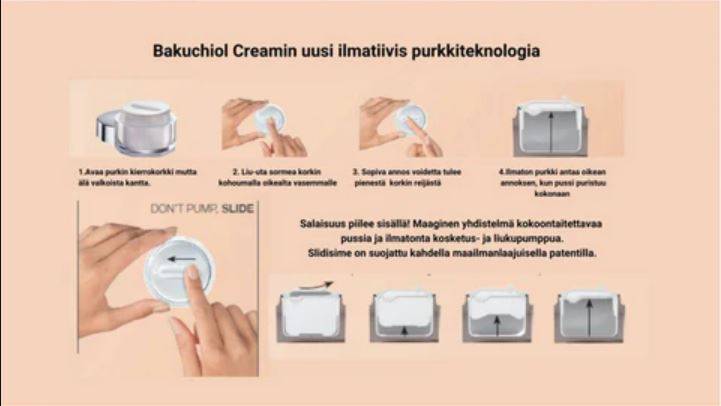 Puhdas+ Beauty Booster Bakuchiol Cream - Kasvovoide 50 ml