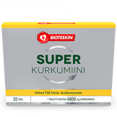 Bioteekin Super Kurkumiini - Vahva TSE Forte - Kurkumauute 30 tabl.