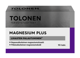 Tolonen Magnesium Plus+ 90 tabl. - Päiväys 05/2024