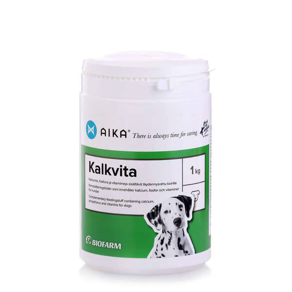 AIKA Kalkvita - täydennysrehu koirille 1 kg