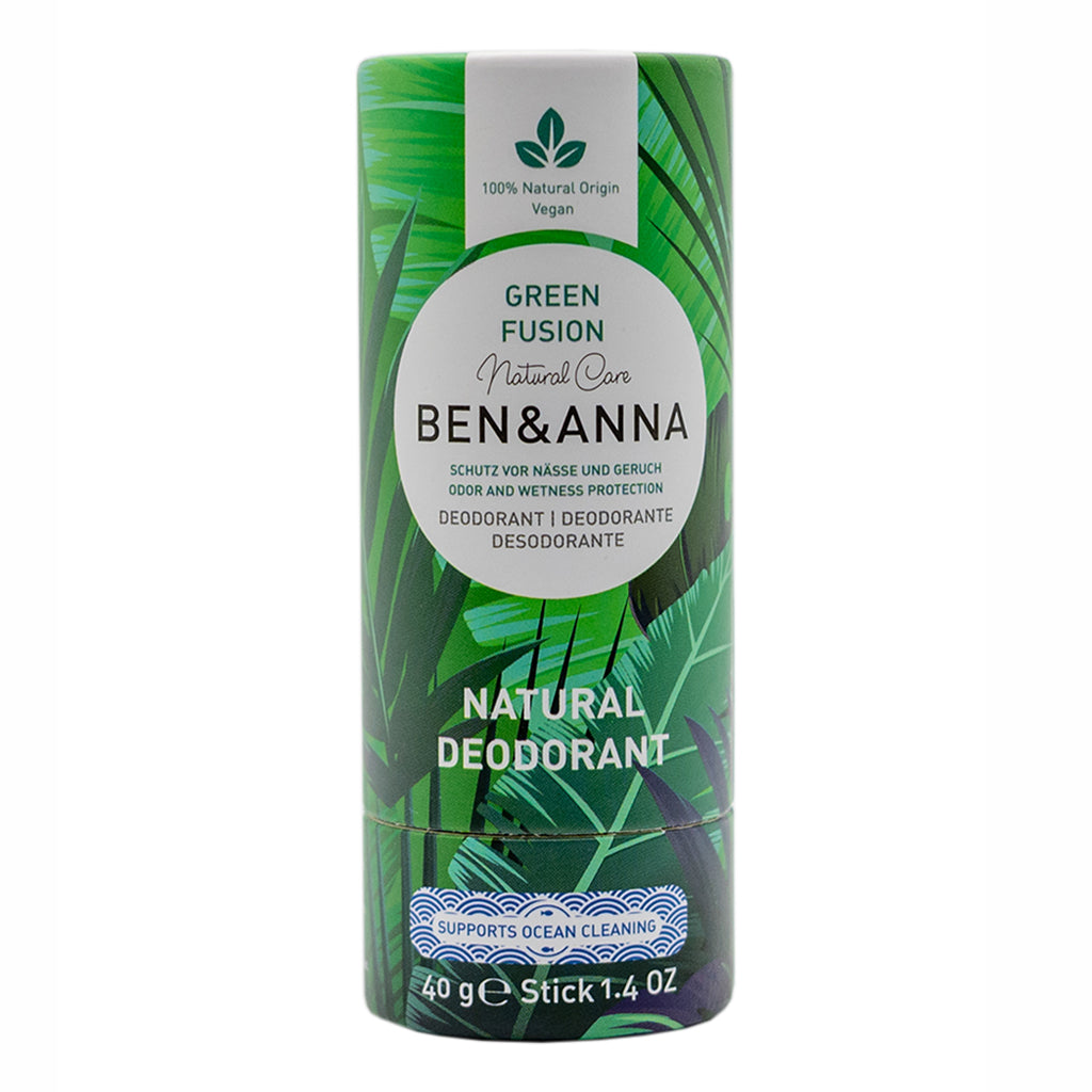 Ben & Anna Green Fusion Deodorantti 40 g - Pakkaus uudistuu