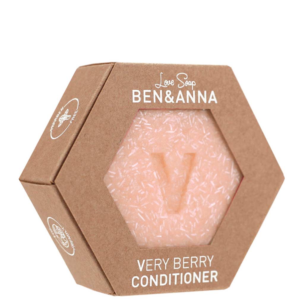 Ben & Anna Very Berry Conditioner - Marjaisa hoitoainepala hiuksille 60 g