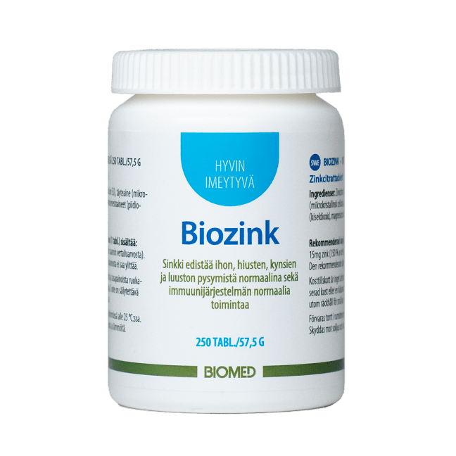 Biomed Biozink 250 tabl.