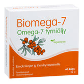 Biomega-7 Omega-7 Tyrniöljykapseli 60 kaps.