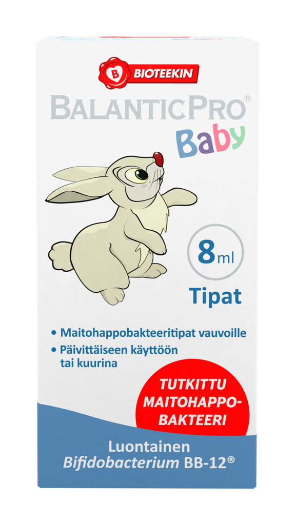 Bioteekin BalanticPro Baby - Maitohappobakteeritipat vauvoille 8 ml.