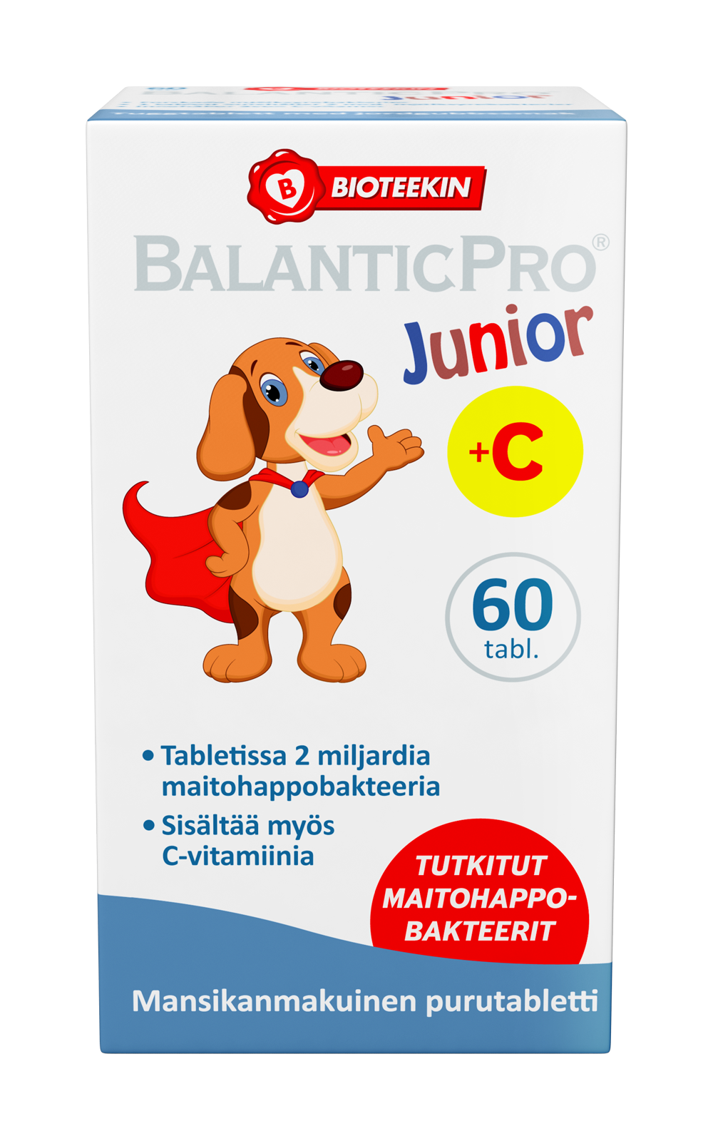Bioteekin BalanticPro Junior 60 tabl. - Päiväys 10/2023
