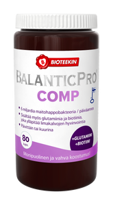 Bioteekin BalanticPro Comp - Maitohappobakteerivalmiste 80 kaps. - erä