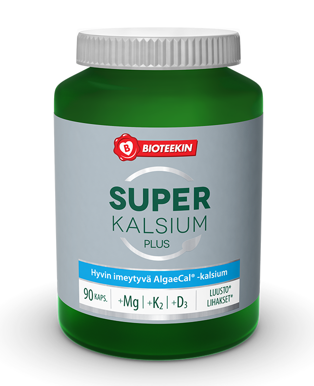 Bioteekin Super Kalsium Plus 90 kaps.