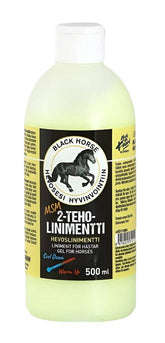 Black Horse 2-Teholinimentti + MSM Hevosille 500 ml