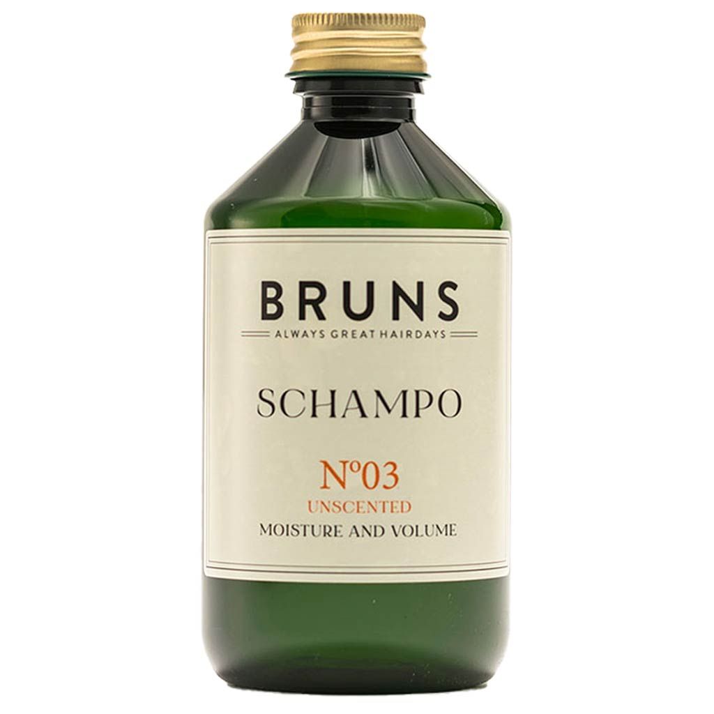Bruns Products Nr03 Unscented - Hajusteeton Shampoo 300 ml