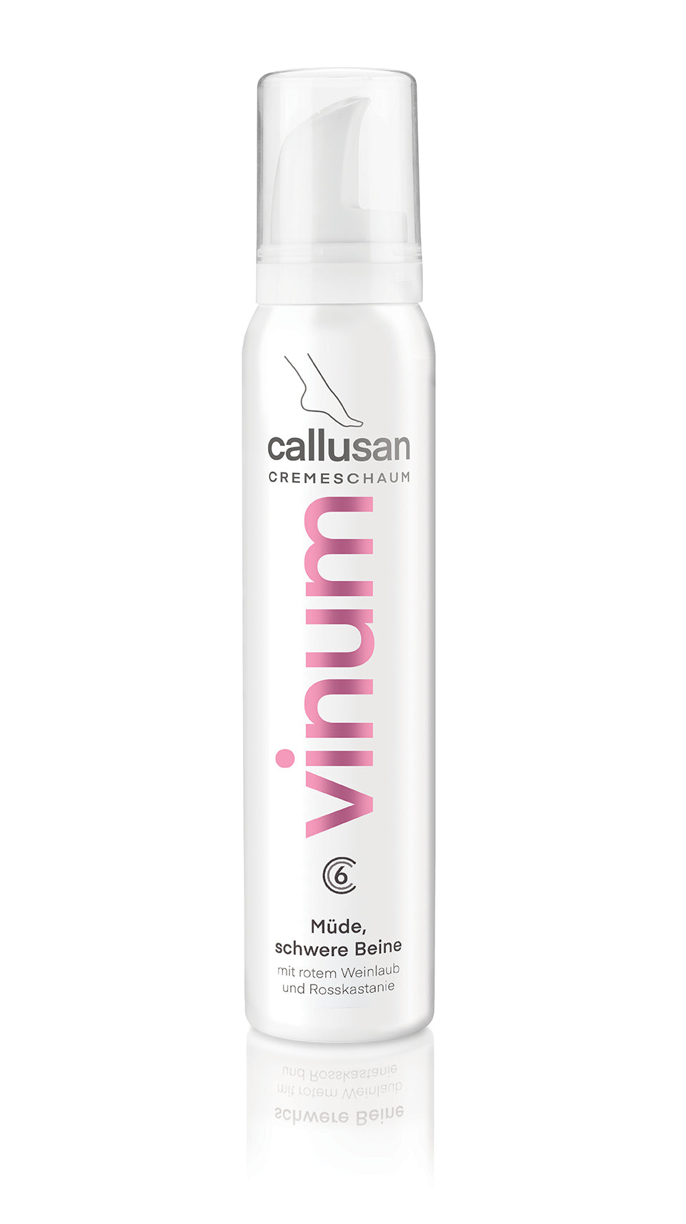 Callusan Vinum - Vaahtovoide turvonneille jaloille 125 ml