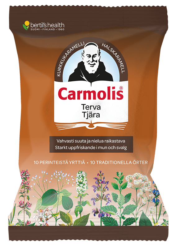 Carmolis Terva Yrttikaramelli 75 g