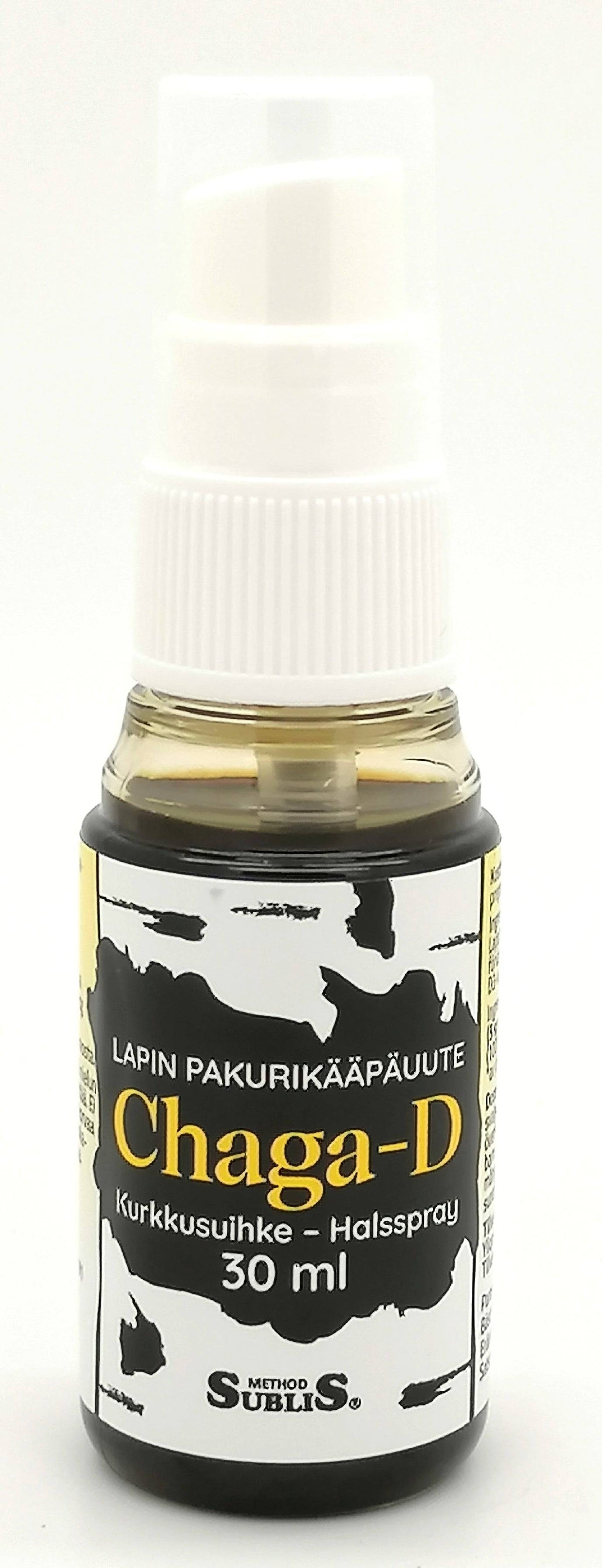 Chaga-D Lapin Pakurikääpäuute - Kurkkusuihke 30 ml