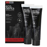 Ecodenta Hiilihammastahna - Tuplapakkaus 2 x 100 ml