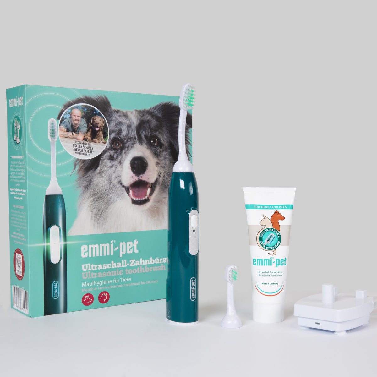 emmi®-pet Ultraäänihammasharja 1.0 - hammasharja koirille
