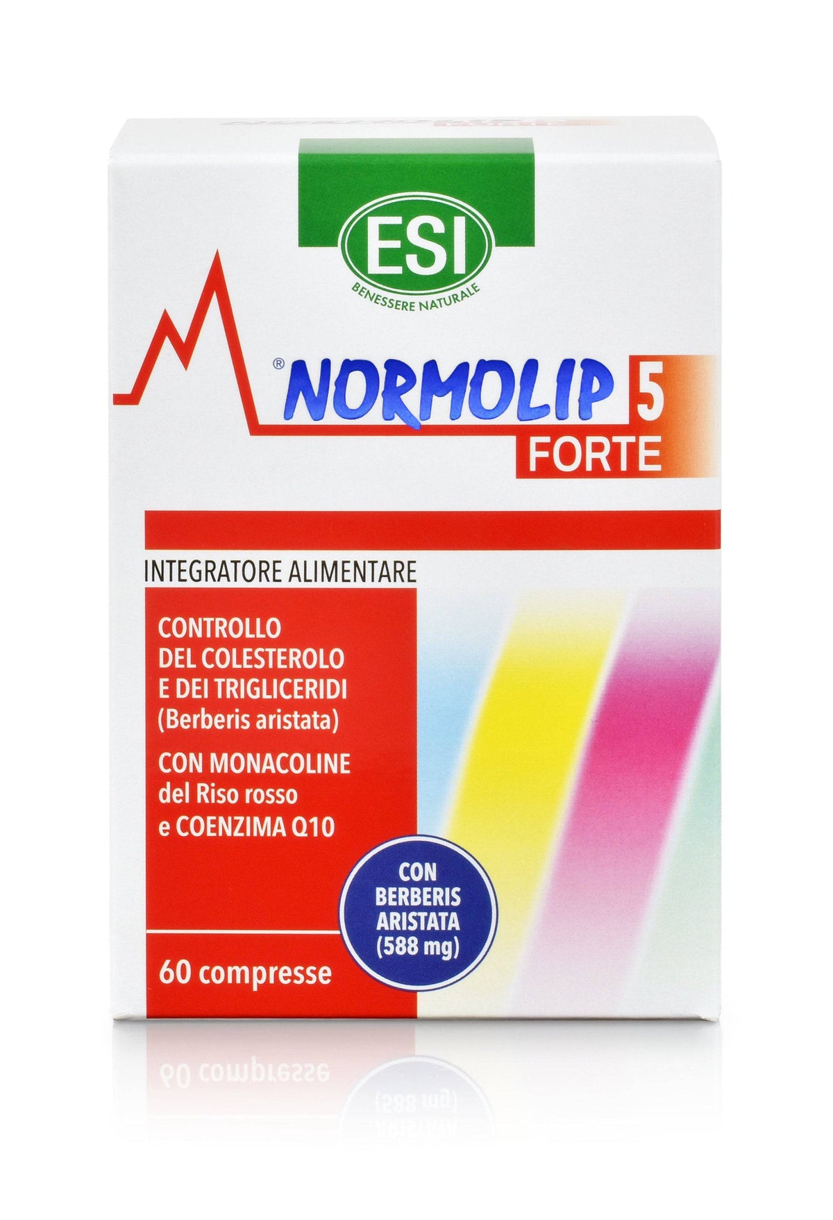 ESI Normolip 5 Forte - Punariisikapselit 60 tabl.