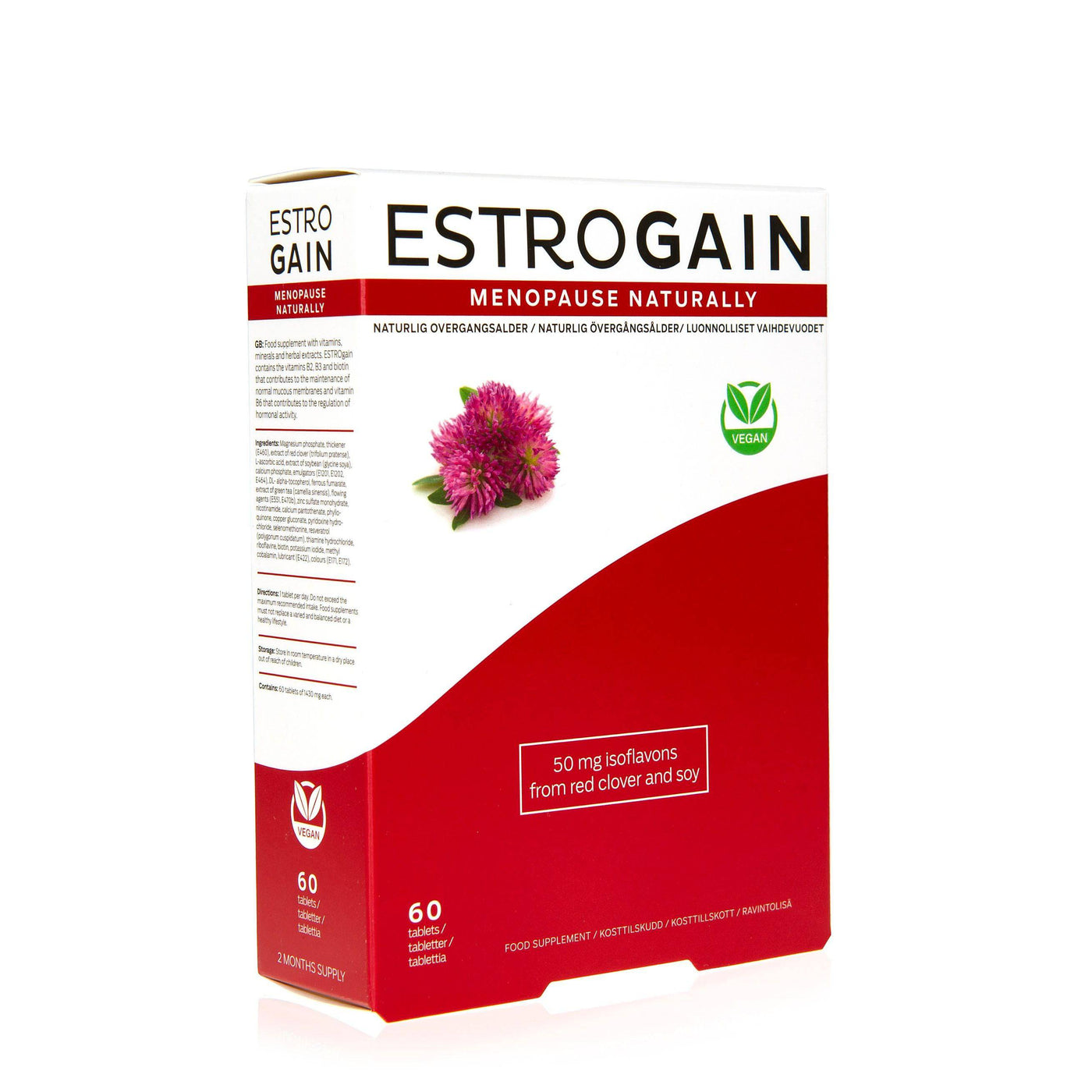 Estrogain Vegan 60 tabl. - toimituskatkos, ei tietoa milloin saa lisää - Sinunapteekki.fi