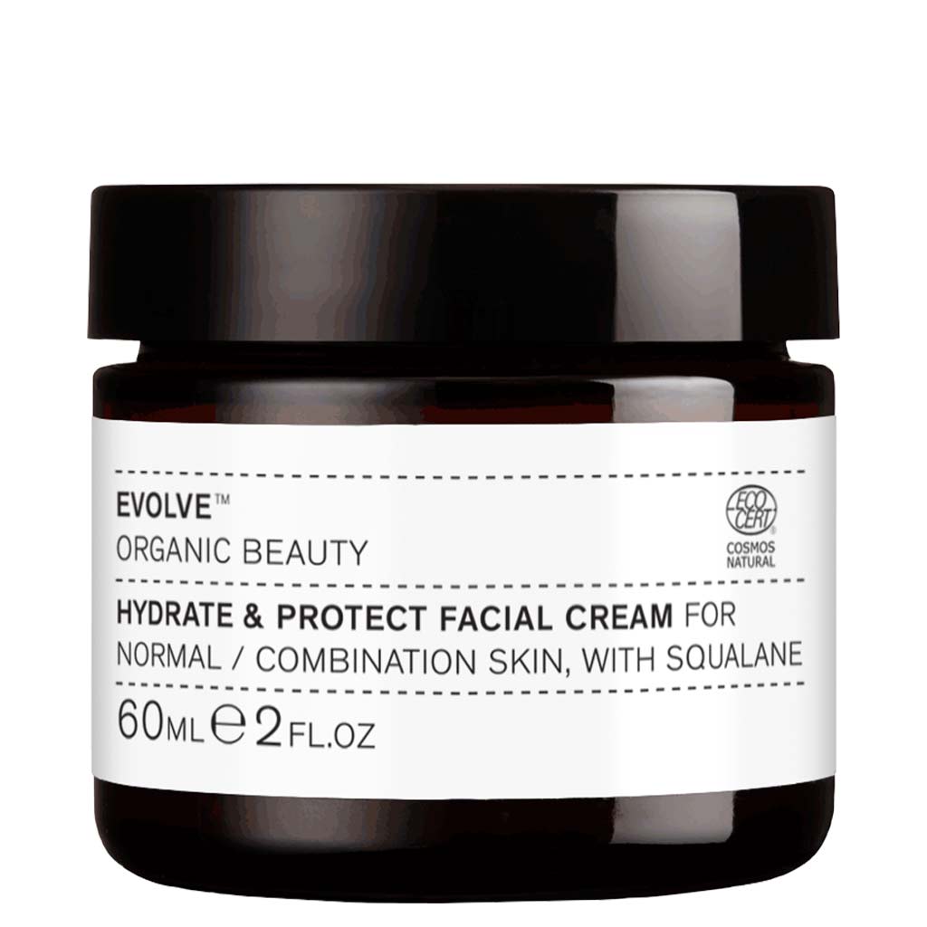 Evolve Organic Beauty Hydrate & Protect Facial Cream - Kasvovoide 60 ml