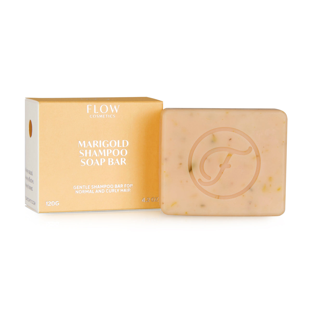 Flow Marigold Shampoo Soap Bar - Kehäkukka shampoo 120 g