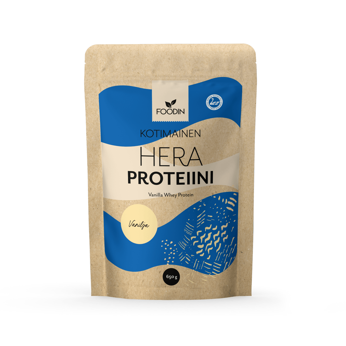 Foodin Heraproteiini Vanilja 650 g