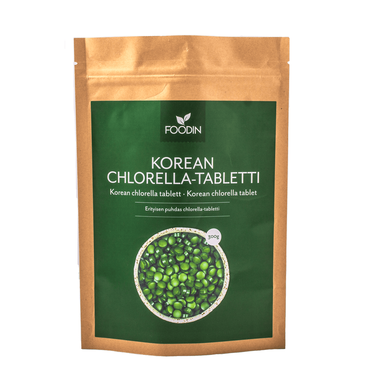 Foodin Korean Chlorella tabletti 300 g