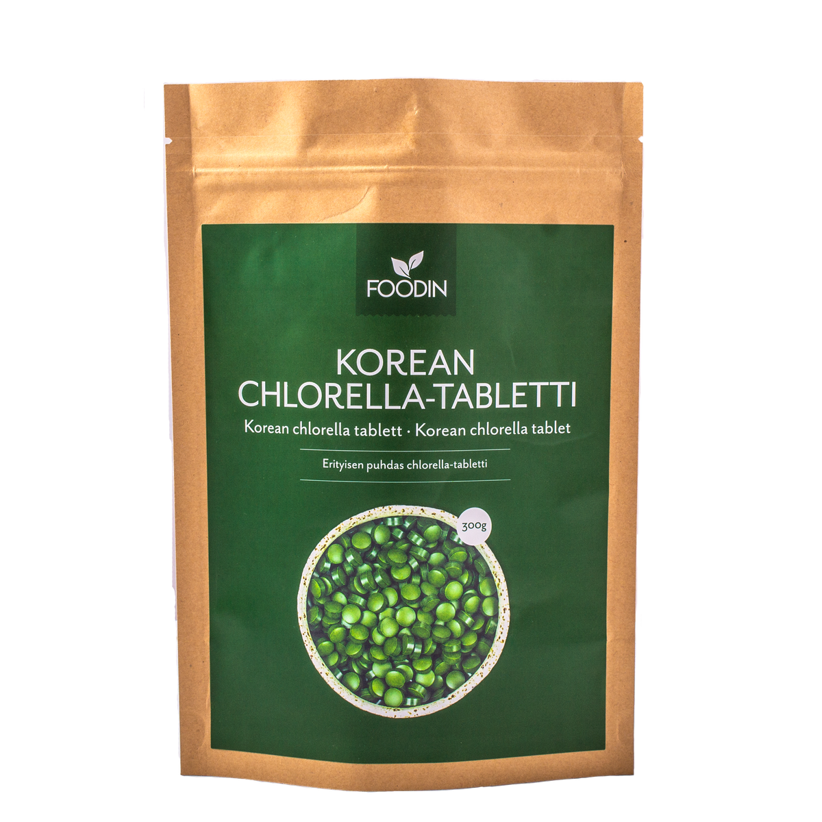 Foodin Korean Chlorella tabletti 300 g