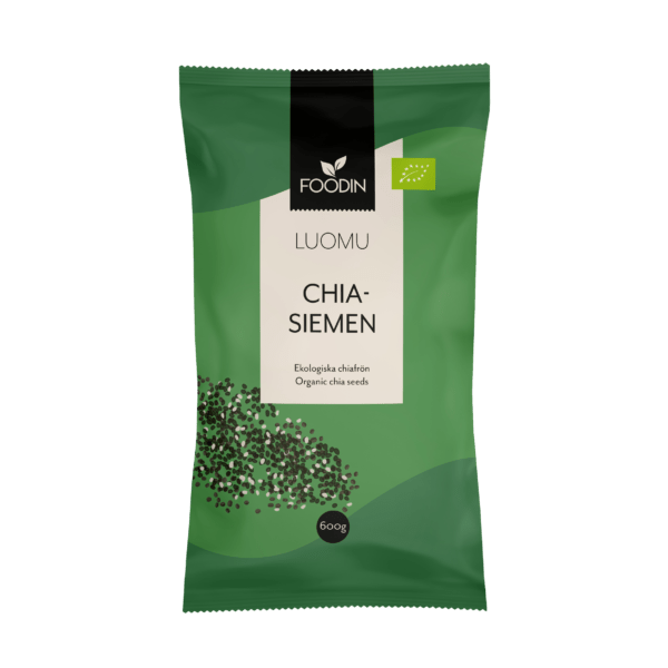 Foodin Chia-Siemen Luomu 600 g